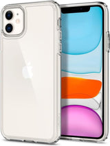 Противоударен Хибриден Калъф за iPhone 11, Spigen Ultra Hybrid Case, Прозрачен (3)
