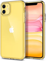 Противоударен Хибриден Калъф за iPhone 11, Spigen Ultra Hybrid Case, Прозрачен