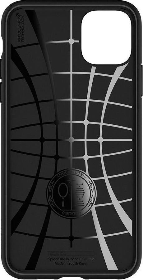 Противоударен Силиконов Калъф за iPhone 11 Pro Max, Spigen Core Armor Case, Черен (6)