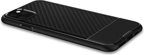 Противоударен Силиконов Калъф за iPhone 11 Pro, Spigen Core Armor Case, Черен (4)