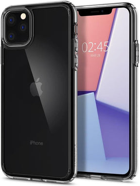 Противоударен Хибриден Калъф за iPhone 11 Pro, Spigen Ultra Hybrid Case, Прозрачен