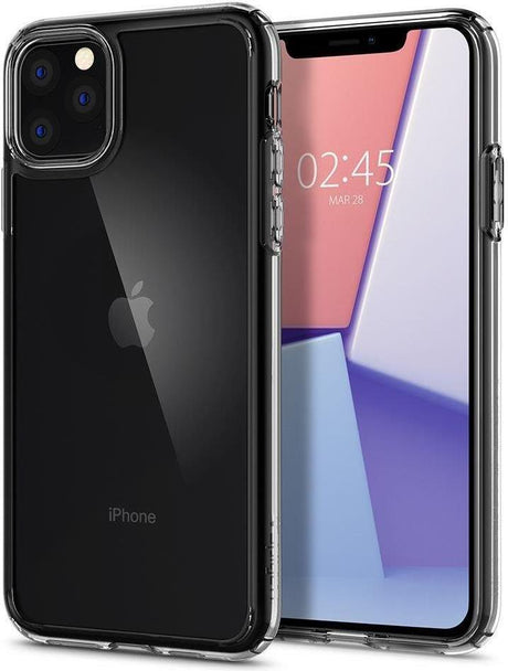 Противоударен Хибриден Калъф за iPhone 11 Pro, Spigen Ultra Hybrid Case, Прозрачен