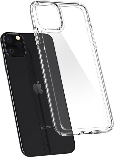 Противоударен Хибриден Калъф за iPhone 11 Pro, Spigen Ultra Hybrid Case, Прозрачен (6)