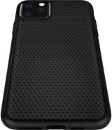 Противоударен Силиконов Калъф за за iPhone 11 Pro, Spigen Liquid Air Case, Черен (4)