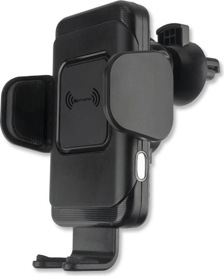 Стойка за Кола с Бързо Безжично Зареждане, 4Smarts Holder Touch 2 10w, Черен (6)