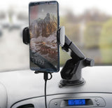 Стойка за Кола с Бързо Безжично Зареждане, 4Smarts Holder Touch 2 10w, Черен (2)