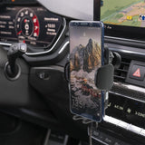 Стойка за Кола с Бързо Безжично Зареждане, 4Smarts Holder Touch 2 10w, Черен (3)