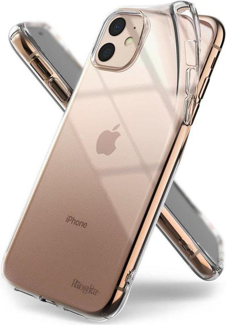 Противоударен Силиконов Калъф за iPhone 11, Ringke Air Case, Прозрачен