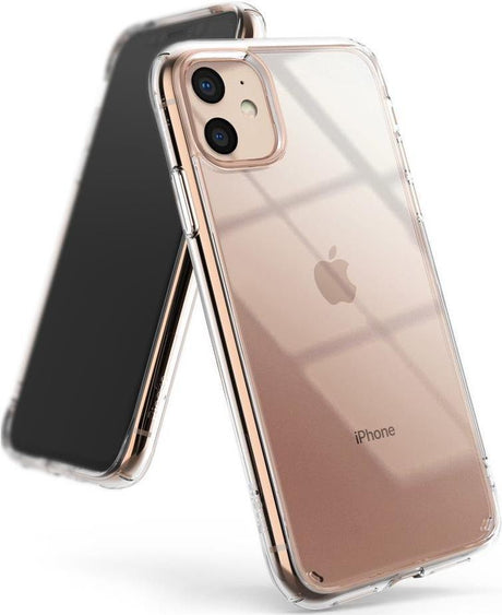 Противоударен Хибриден Калъф за iPhone 11, Ringke Fusion Case, Прозрачен