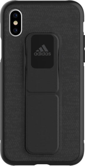 Калъф с Лента за Ръка за iPhone XS/X Adidas Grip Case, Черен
