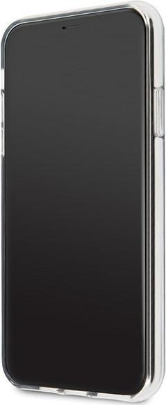 Луксозен Калъф за iPhone 11, Karl Lagerfeld Gradient Iconik Case, Черен (4)