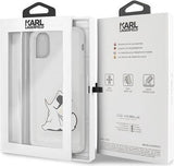 Луксозен Калъф за iPhone 11 Pro Max, Karl Lagerfeld Choupette Fun Case, Прозрачен (6)
