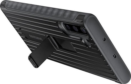 Оригинален Противоударен Калъф за Samsung Note 10 Protective Standing Cover Case EF-RN970CBEGWW, Черен (2)