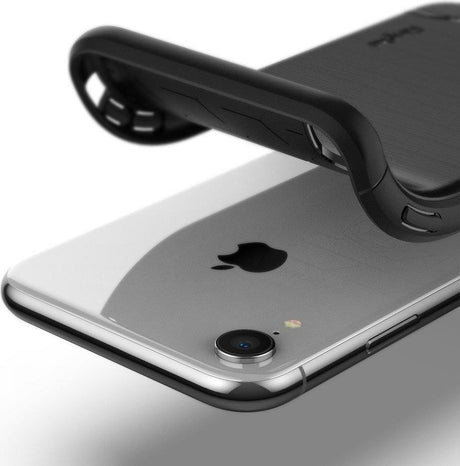 Противоударен Силиконов Калъф за iPhone XR, Ringke Onyx Case, Черен (2)