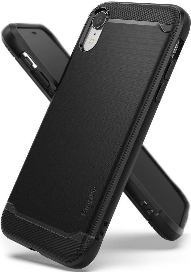 Противоударен Силиконов Калъф за iPhone XR, Ringke Onyx Case, Черен