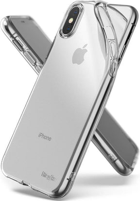 Противоударен Силиконов Калъф за iPhone XS/X, Ringke Air Case, Прозрачен