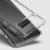 Противоударен Хибриден Калъф за Samsung S10 Plus, Ringke Fusion Case, Прозрачен (4)