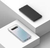 Противоударен Хибриден Калъф за Samsung S10 Plus, Ringke Fusion Case, Прозрачен (2)