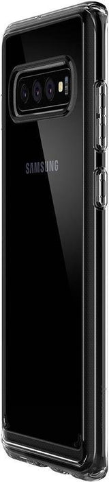 Противоударен Хибриден Калъф за Samsung S10 Plus, Spigen Ultra Hybrid Case, Прозрачен (4)