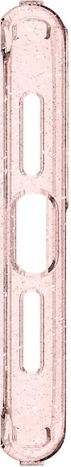 Противоударен Блестящ Калъф за iPhone 11, Spigen Liquid Crystal Glitter Quartz Case, Розов (8)