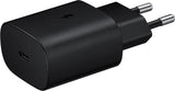 Оригинално Зарядно Samsung 25W 220v Super Fast Charger с USB-C Кабел Ep-Ta800xbe, Черен (Bulk) (2)