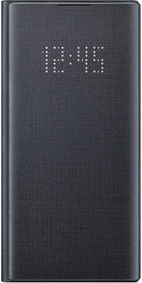 Оригинален Активен Калъф за Samsung Note 10 Plus Led View Cover Book Case Ef-Nn975pbe, Черен