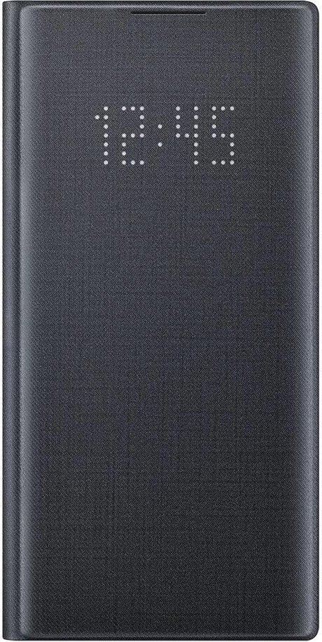 Оригинален Активен Калъф за Samsung Note 10 Plus Led View Cover Book Case Ef-Nn975pbe, Черен