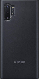 Оригинален Активен Калъф за Samsung Note 10 Plus Clear View Cover Book Case Ef-Zn975cbe, Черен (4)