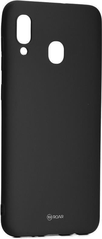 Силиконов Калъф за Samsung A20e, Roar Color Case, Черен