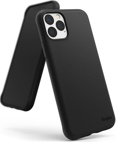 Противоударен Силиконов Калъф за iPhone 11 Pro, Ringke Air S Case, Черен