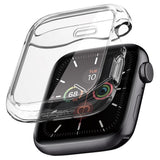 Противоударен Калъф 360° за Apple Watch SE/ 6/ 5/ 4 40 mm, Spigen Ultra Hybrid Case, Прозрачен