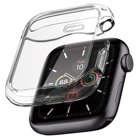 Противоударен Калъф 360° за Apple Watch SE/ 6/ 5/ 4 40 mm, Spigen Ultra Hybrid Case, Прозрачен