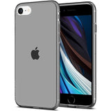 Противоударен Силиконов Калъф за iPhone SE 2022/2020 8/7, Spigen Liquid Crystal Case, Полупрозрачен