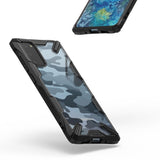 Противоударен Хибриден Калъф за Samsung S20, Ringke Fusion X Camouflage Case, Черен (4)