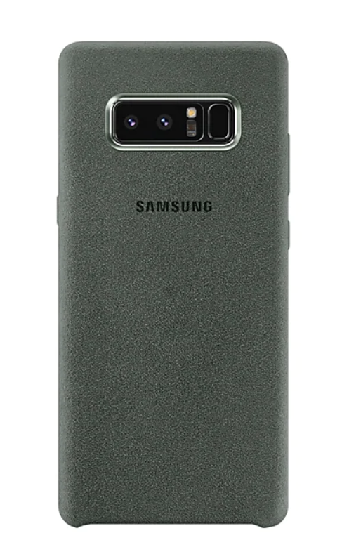 Оригинален Кожен Калъф за Samsung Note 8 Alcantara Cover Case EF-XN950AKEGWW, Зелен