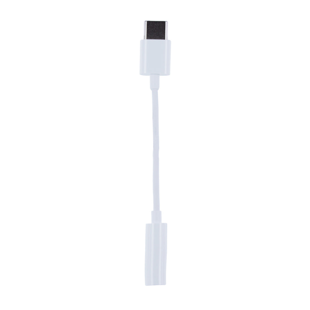 Оригинален Аудио Преход/Адаптер за Xiaomi USB-C to Aux 3.5mm, Бял (Bulk)