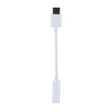 Оригинален Аудио Преход/Адаптер за Xiaomi USB-C to Aux 3.5mm, Бял (Bulk)