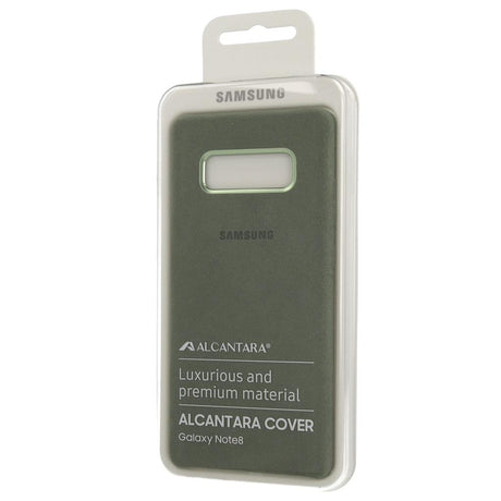 Оригинален Кожен Калъф за Samsung Note 8 Alcantara Cover Case EF-XN950AKEGWW, Зелен (4)
