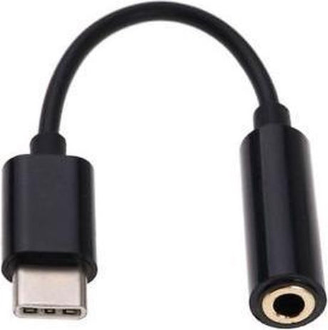 Оригинален Аудио Преход/Адаптер за Huawei USB-C to Aux 3.5mm CM20, Черен (Bulk) (2)