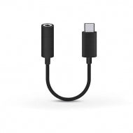Оригинален Аудио Преход/Адаптер за Huawei USB-C to Aux 3.5mm CM20, Черен (Bulk)