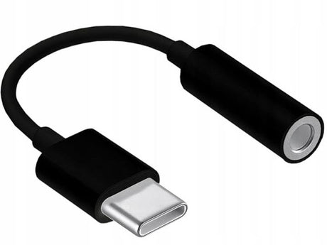 Оригинален Аудио Преход/Адаптер за Huawei USB-C to Aux 3.5mm CM20, Черен (Bulk) (3)