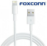 USB Кабел за iPhone и iPad, Foxconn Oem Chip MD818 Lightning 1m, Бял (Bulk)