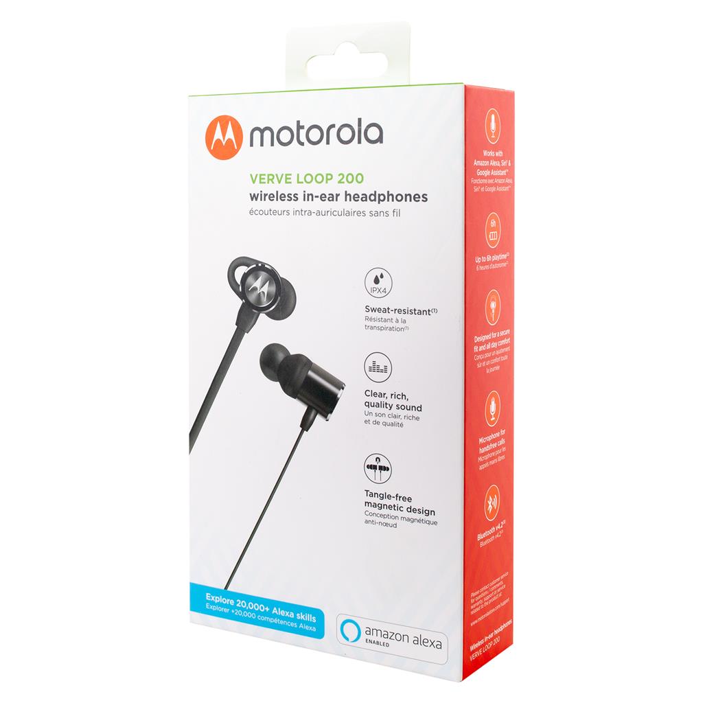 Безжични Слушалки Motorola Verve Loop200 Handsfree Bluetooth, Черен (5)