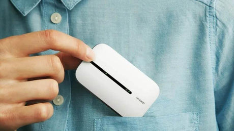 Преносим Рутер за Мобилен Интернет - Бисквитка, Huawei E5576-320 Wi-Fi 3s 4G, Бял (2)