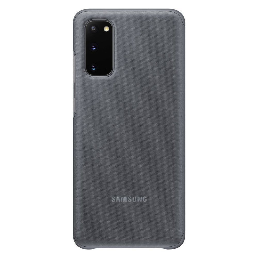 Оригинален Активен Калъф за Samsung S20 Clear View Cover Book Case EF-ZG980CJE, Сив (2)