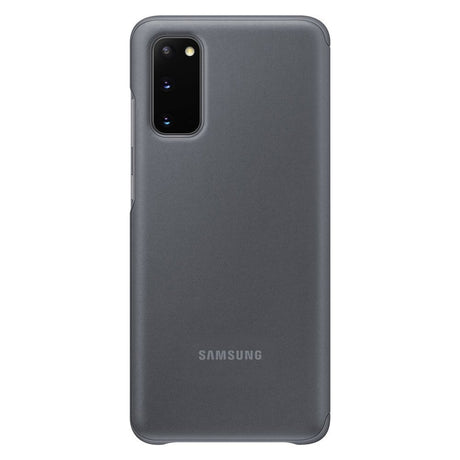 Оригинален Активен Калъф за Samsung S20 Clear View Cover Book Case EF-ZG980CJE, Сив (2)