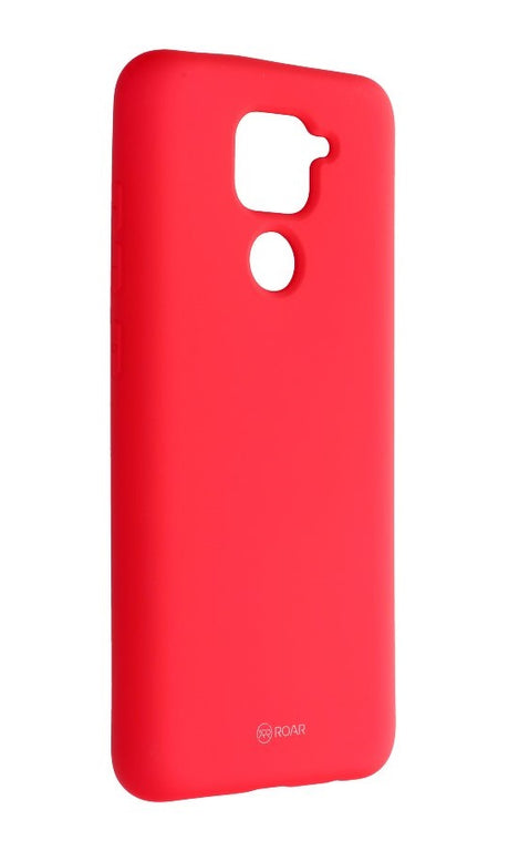 Силиконов Калъф за Xiaomi Redmi Note 9, Roar Color Case, Червен