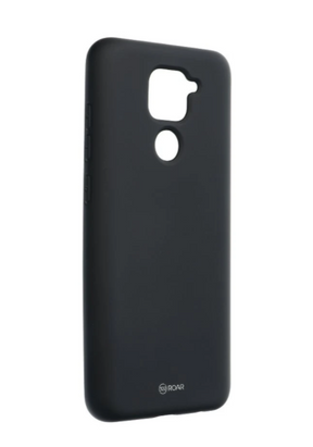 Силиконов Калъф за Xiaomi Redmi Note 9, Roar Color Case, Черен
