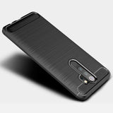 Противоударен Силиконов Калъф за Xiaomi Redmi 9, Forcell Carbon Case, Черен (3)