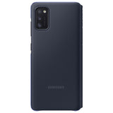 Оригинален Активен Калъф за Samsung A41 S-View Book Case EF-EA415PBE, Черен (3)